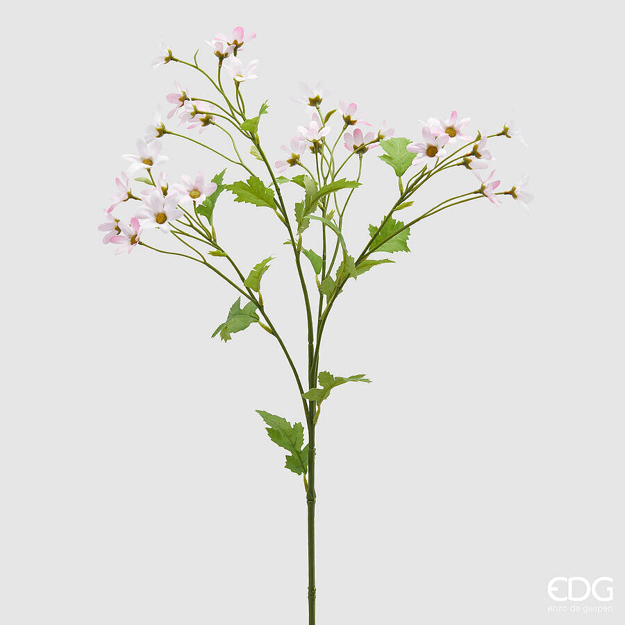 edg enzo de gasperi edg enzo de gasperi margherita ramo h 70 cm pianta artificiale rosa chiaro ean 8059824483867