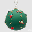 edg enzo de gasperi edg enzo de gasperi palla di natale con bolle 15 cm verde addobbo per albero di natale ean 8059824677105
