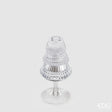 edg enzo de gasperi edg enzo de gasperi portacandela pino di natale h 16 cm d 8 cm piede calice silver ean 8059824548283