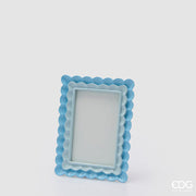 EDG Enzo De Gasperi Bilderrahmen Wellen Rechteckig H 20 cm B 15 cm Blau