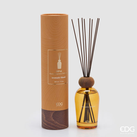 edg enzo de gasperi edg enzo de gasperi profumatore bottiglia opal 500 ml h 185 cm aromatic hinoki ean 8059824627247