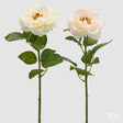 edg enzo de gasperi edg enzo de gasperi rosa ramo con foglie ass h 58 cm pianta artificiale bianco rosa 1 pz ean 8059824647382