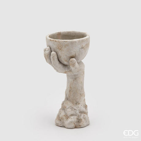 edg enzo de gasperi edg enzo de gasperi vaso cemento graal h 305 cm cemento waterproof grigio ean 8059824017253