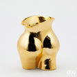edg enzo de gasperi edg enzo de gasperi vaso chakra booty h 26 cm 22 x 16 cm ceramica oro ean 8059824078872