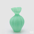 edg enzo de gasperi edg enzo de gasperi vaso flow sinuoso h 305 cm d 195 cm waterproof vetro satinato verde ean 8059824630636