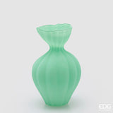 edg enzo de gasperi edg enzo de gasperi vaso flow sinuoso h 305 cm d 195 cm waterproof vetro satinato verde ean 8059824630636