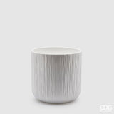 edg enzo de gasperi edg enzo de gasperi vaso gen h 145 cm d 15 cm ceramica waterproof colore bianco ean 8059824284723