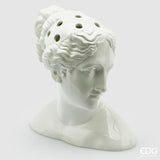 edg enzo de gasperi edg enzo de gasperi vaso testa paolina 34x23 cm h 36 cm white vaso decorativo design artistico elegante ean 8059824227799
