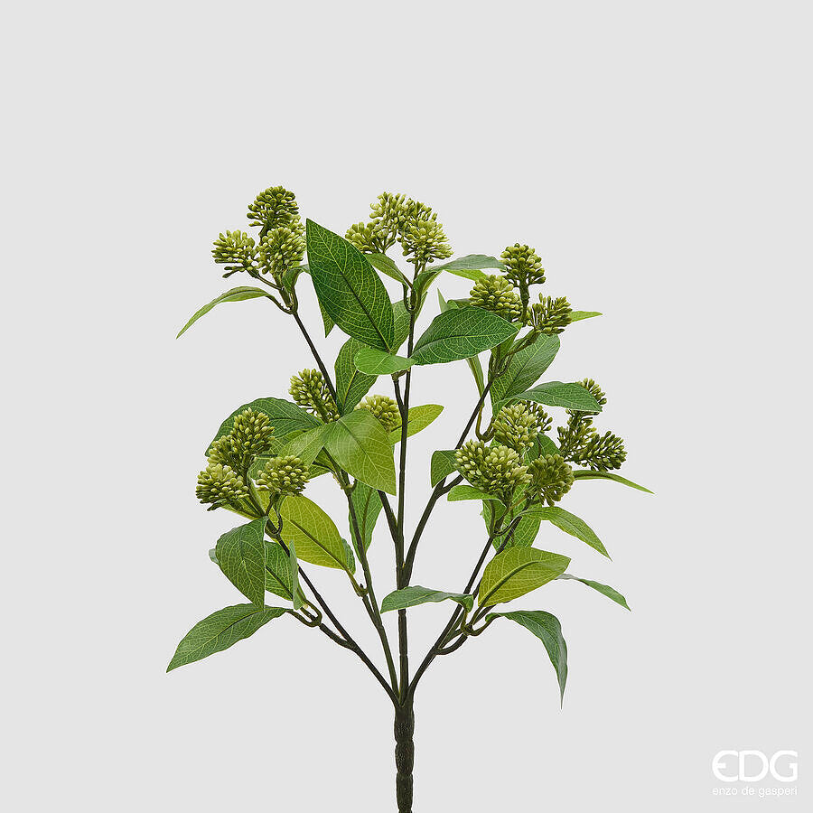 edg enzo de gasperi edg enzo de gasperi viburno cespuglio h 38 cm pianta artificiale verde ean 8059824621351