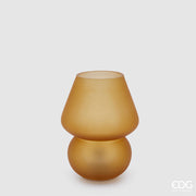 EDG Enzo De Gasperi Tischleuchte Aura USB Tischlampe H 20 cm D 15 cm Bernstein