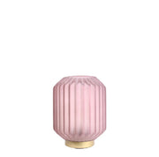 EDG Enzo De Gasperi Lampada Bright con Base H 17 Cm D 13 Cm Rosa Chiaro