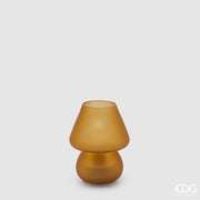 EDG Enzo De Gasperi Lampe Aura Tischleuchte USB H 15 cm D 12 cm Bernstein