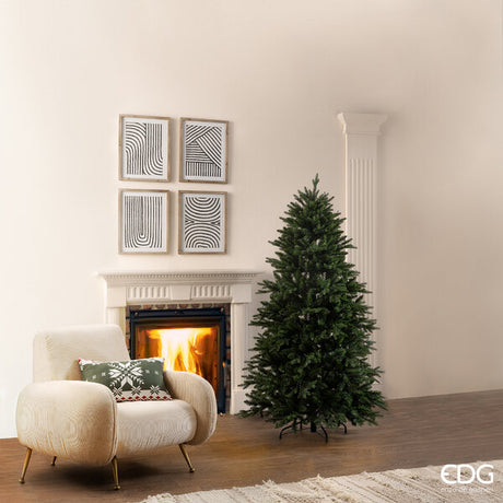 edg enzo de gasperi pino cristallo h 180 cm d 112 cm verde ean 8059824362209