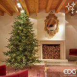 edg enzo de gasperi pino luxury h 300 cm d 186 cm con 7 000 led verde ean 8056372916717