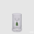 edg enzo de gasperi portacandela pino natale cilindro h 16 cm d 9 cm verde ean 8059824368836