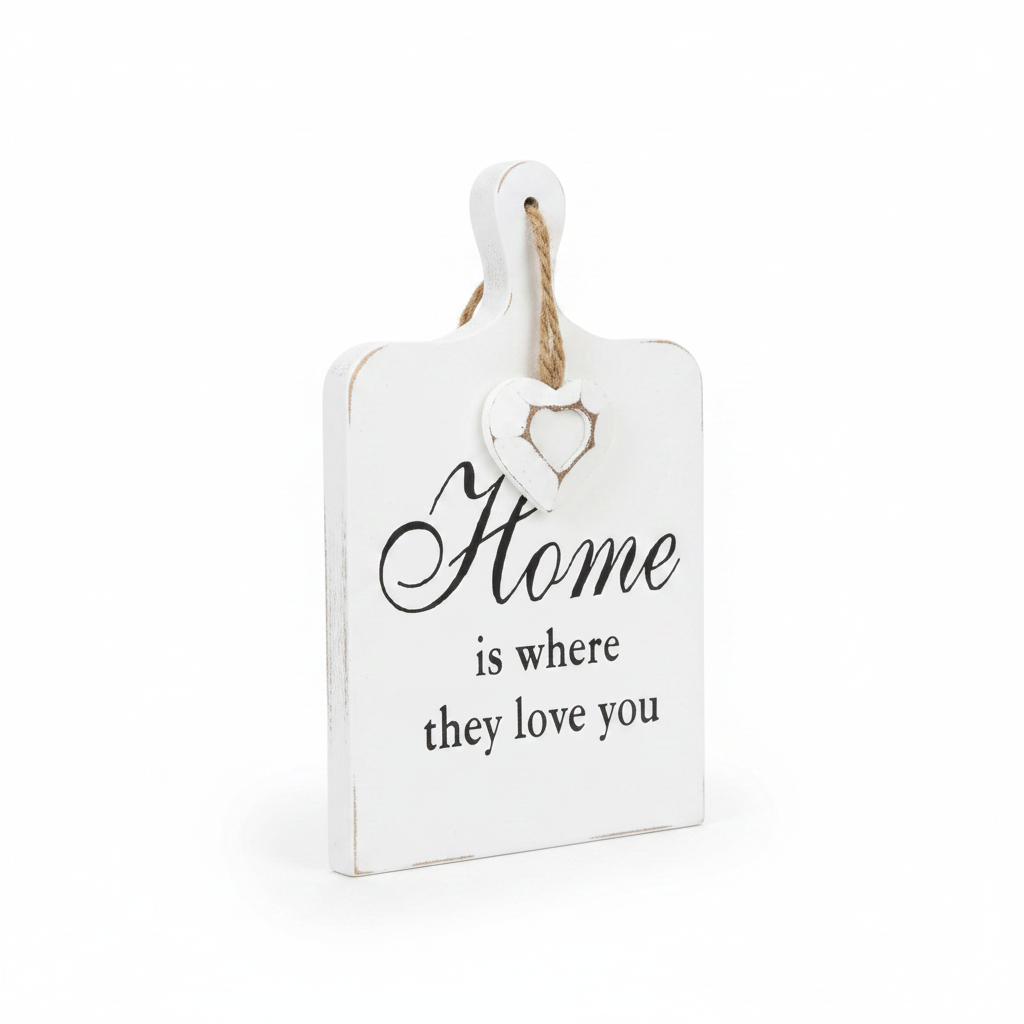 Servi aperitivi con stile con il tagliere legno shabby chic Etm Arles, 19×12 cm. Ottimo come bomboniera o regalo. 