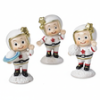 Figurina astronauta spazio Etm in resina 6 cm: bomboniera originale bambini e compleanno. Venduta singolarmente, 3 varianti. 