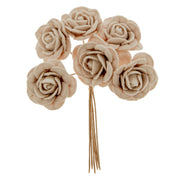 ETM Bonbonniere Dekoration Feather Blume 4 Cm Rosa 36 Stk