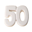 etm etm gesso 50 anni bomboniera applicazione 35 cm bianco 12 pz ean 8053853834652