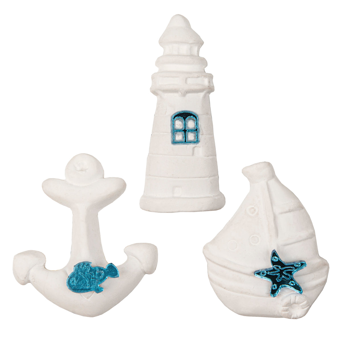 etm etm gesso mare 45 cm ass bomboniera bianco celeste 12 pz ean 8059793663390