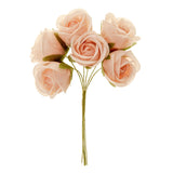 etm etm giselle fiore artificiale per confezionamento bomboniere 35 cm pesca 12 pz ean 8057500588684