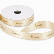 ETM Glückwunschband Creme 15 mm x 25 m