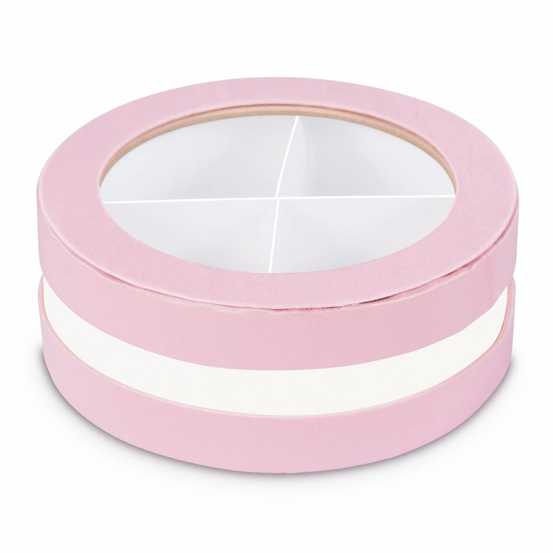 etm etm scatola invito box bomboniera d 10 cm h 4 cm rosa 12 pz ean 8059793668654