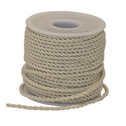 ETM Nastro Cordino 3 Mm 25 Mt Avorio