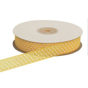 ETM Nastro Organza Pois 10 Mm 50 Mt Giallo