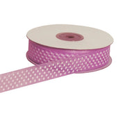 ETM Organza-Band Punkte 20 mm 50 m Flieder