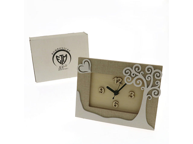 Etm Prato Orologio Oro 18×14 cm – Bomboniera