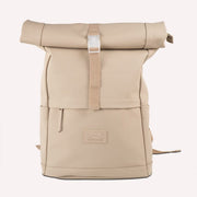 Gepard Roll-Top-Rucksack SoftGlide 44 x 30 x 12 cm wasserdicht Beige