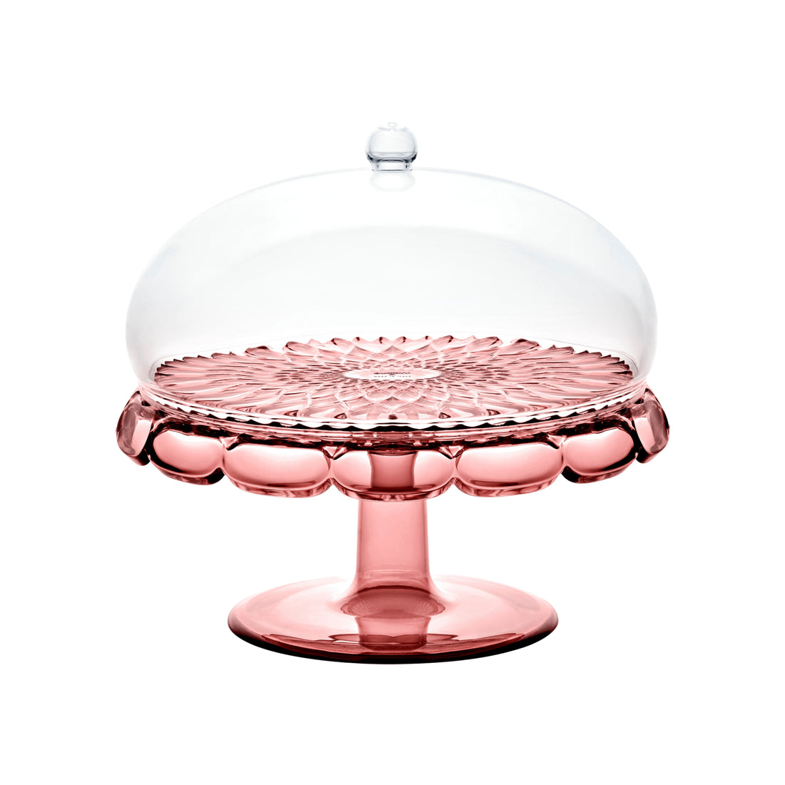 guzzini guzzini alzata con campana vanity bio based d 30 cm rosso ean 8008392430049