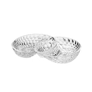 GUZZINI Antipastiera Vanity 29,5 x 18,5 Cm Cristallo Acrilico Trasparente