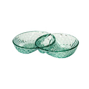 GUZZINI Antipastiera Vanity 29,5 x 18,5 Cm Cristallo Acrilico Verde