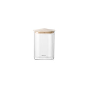 GUZZINI Rechteckiger Behälter Fresh & Style 1.000 ml Glas Beige-Deckel