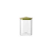 GUZZINI Rechteckiger Behälter Fresh & Style 1.000 ml Glas Grüner Deckel