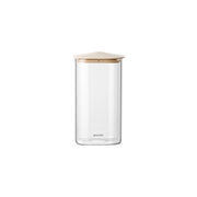 GUZZINI Rechteckiger Behälter Fresh & Style 1.300 ml Glas Beiger Deckel