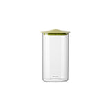 guzzini guzzini barattolo rettangolare fresh style 1 300 ml vetro tappo verde ean 8008392421832