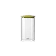 GUZZINI Rechteckiger Behälter Fresh & Style 1.300 ml Glas Grüner Verschluss