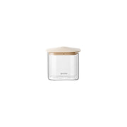 GUZZINI Rechteckiger Behälter Fresh & Style 600 ml Glas Deckel Beige
