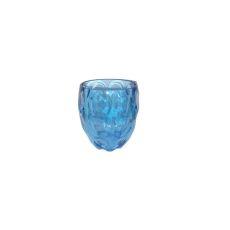 guzzini guzzini bicchiere basso bubbles blu bicchiere in vetro colorato design moderno ean 8008392384618