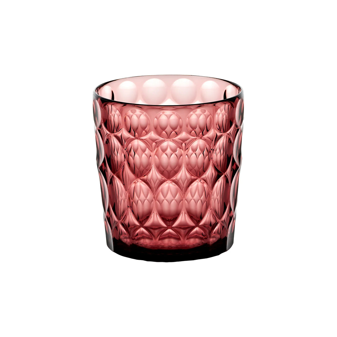 guzzini guzzini bicchiere basso decoro 2 vanity bio based d 85 cm 360 cc rosso ean 8008392396437