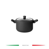 guzzini guzzini cuocipasta d 22 cm con coperchio in vetro cookcolor pentola pasta design pratico per cucina ean 8008392403135