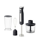 GUZZINI Stabmixer mit Zubehör Sous Chef Anthrazit – Immersion Blender mit modernem Design für die Küche