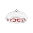 guzzini guzzini set tortiera natalizia harmonia melamina d 304 cm h 15 cm table decor bianco rosso ean 13292331