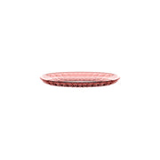 GUZZINI Ovales Tablett Klein Vanity Bio-Based 32 x 19,5 cm Rot