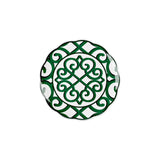 guzzini guzzini vassoio tondo grande natalizio harmonia melamina d 4550 cm table decor bianco verde ean 8008392412861