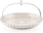 GUZZINI Set Tortiera Tiffany D 36 Cm H 14 Cm Colore Bianco