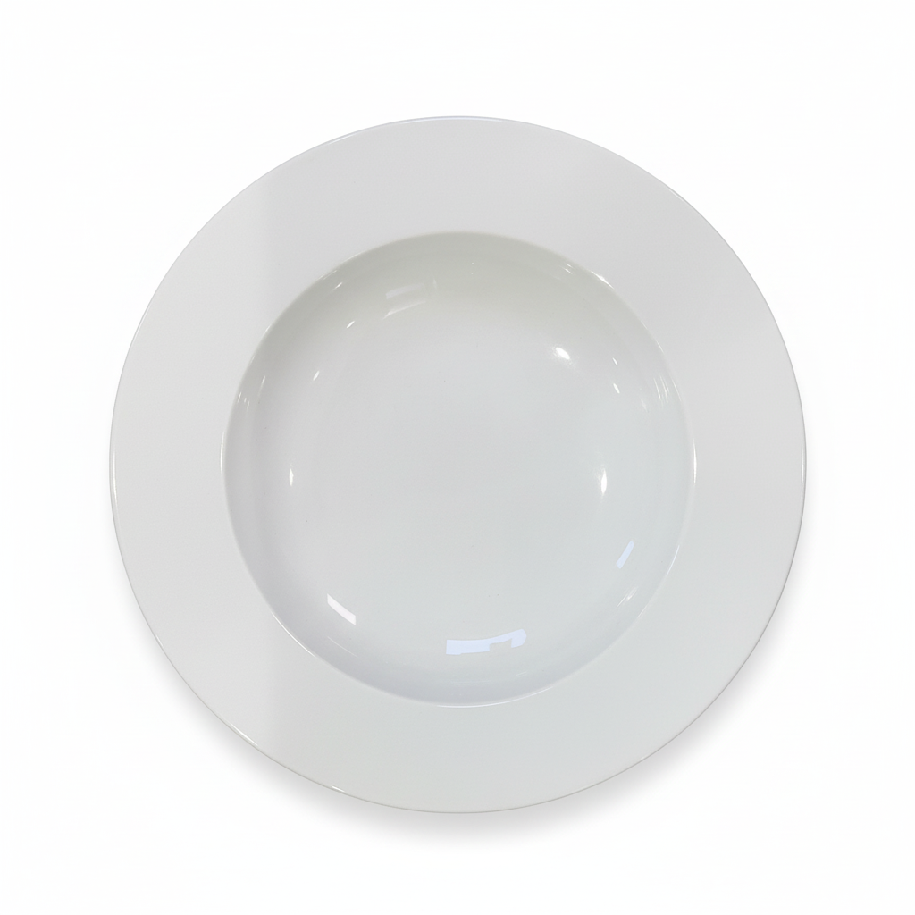 KALEIDOS OSLO PIATTO FONDO 22CM PORCELLANA BIANCA EAN 8059070156690